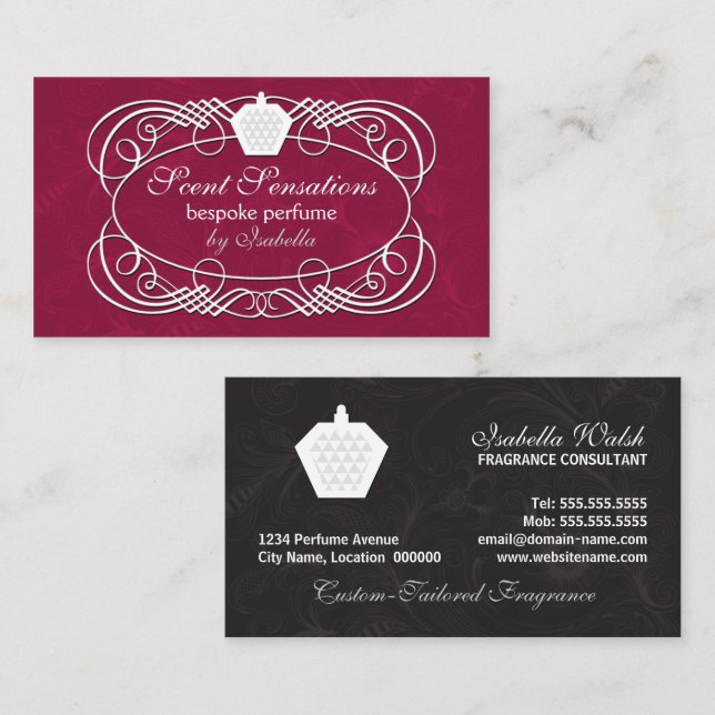 Cartão De Visita Crystal Jar (Frente/Verso)