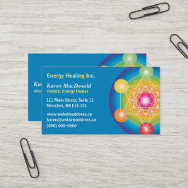 Cartão De Visita Cubo de Metatron