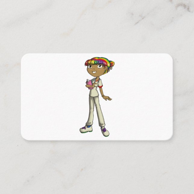 Cartão De Visita Cuidados (Frente)