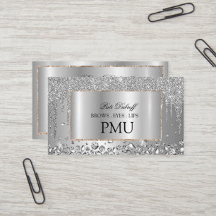 Cartão De Visita Cuidados Pós Tratamento PMU Microblading Henna Sal
