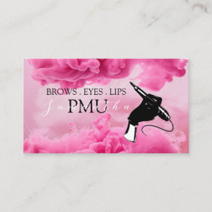 Cartão De Visita Cuidados Pós Tratamento PMU Microblading Henna Sal