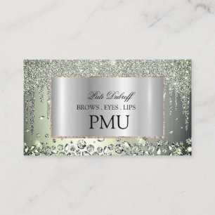 Cartão De Visita Cuidados Pós Tratamento PMU Microblading Henna Sal