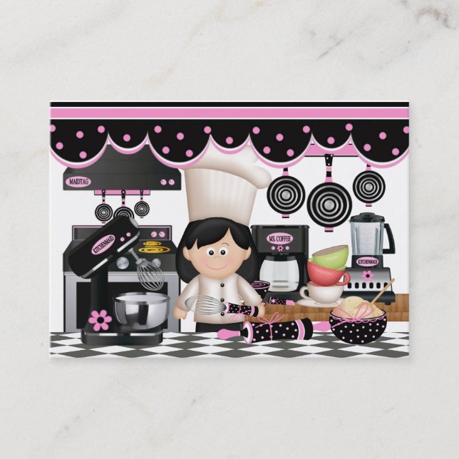 Cartão de visita culinária - SRF (Frente)