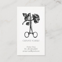 Cartão De Visita Cultive a Si Mesmo Coach de Vida ou Terapeuta