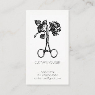 Cartão De Visita Cultive a Si Mesmo Coach de Vida ou Terapeuta