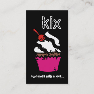 Cartão De Visita Cupcake de 311 Kickin