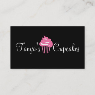 Cartão De Visita Cupcakes, Bolos, Comida, Catering, Negócios de Pad