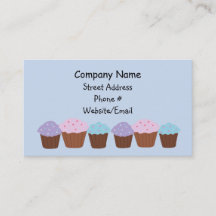 Cupcakes em uma linha