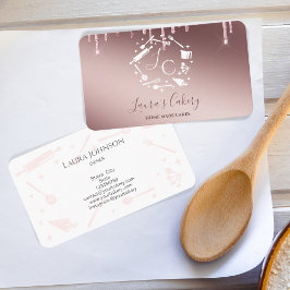 Cartão De Visita Cupcakes Ferramentas de Faturação Utensílios Whiss