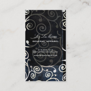 Cartão De Visita Cupcakes PixDezines espirls + ouro