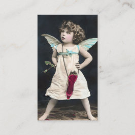 Cartão De Visita Cupido Zangado