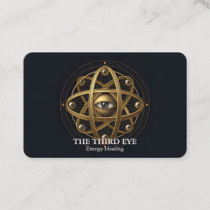 Cartão De Visita Curador de Energia Espiritual Reiki