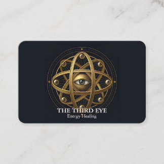 Cartão De Visita Curador de Energia Espiritual Reiki