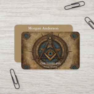 Cartão De Visita Curador de Energia Espiritual Reiki