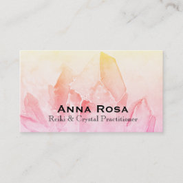 Cartão De Visita Curandeiro mestre da energia de Reiki da ioga de