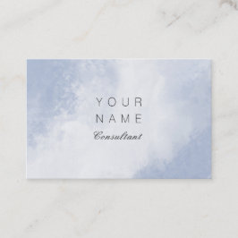 Cartão De Visita Curso profissional da escova do abstrato do