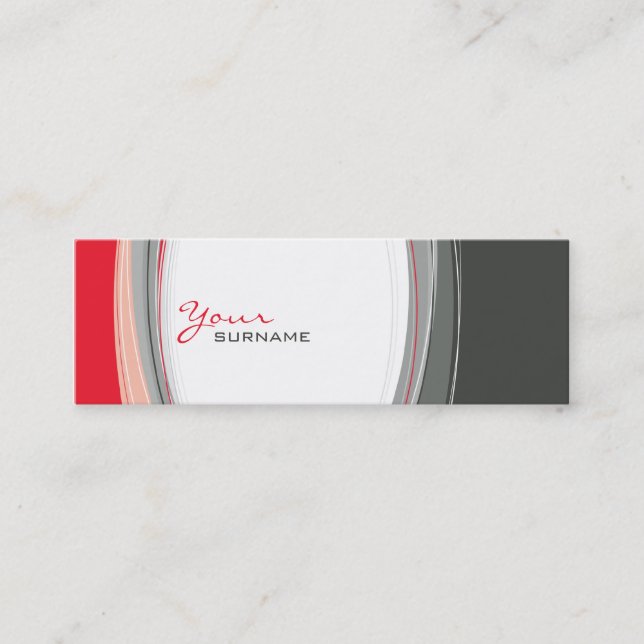 CARTÃO DE VISITA: Curvas 2 (Frente)