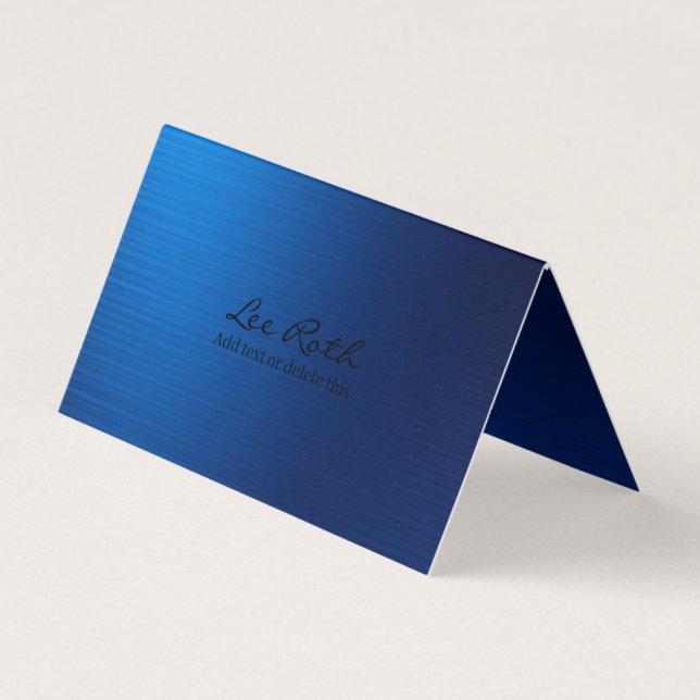 Cartão De Visita Custom Text | Contato do cheio | personalização do (Frente)