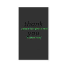 Custom Text & Upload Your Photo Personalized