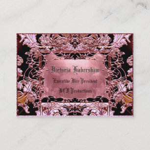 Cartão De Visita Customizável cordial de Adella