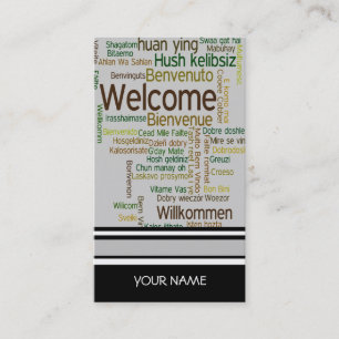 Cartão de visita da AGÊNCIA DE VIAGENS