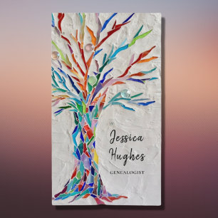 Cartão de visita da Árvore Genealogista Familiar