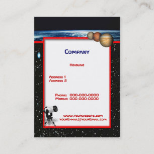 Cartão de visita da astronomia