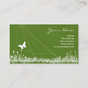 Cartão de visita da borboleta em vôo
