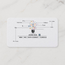 Cartão de visita da ciência dos dados