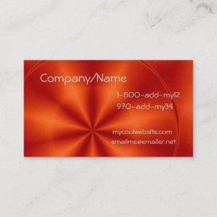 Cartão de visita da cor da toranja
