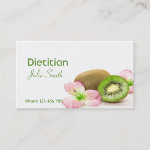 Cartão de visita da dietista