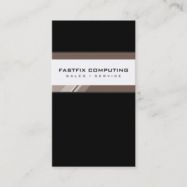 CARTÃO DE VISITA da EMPRESA: alta tecnologia 9P (Frente)