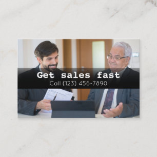 Cartão de visita da Empresa de Vendas de Anúncios