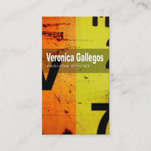 Cartão de visita da "estilista da tecnologia da