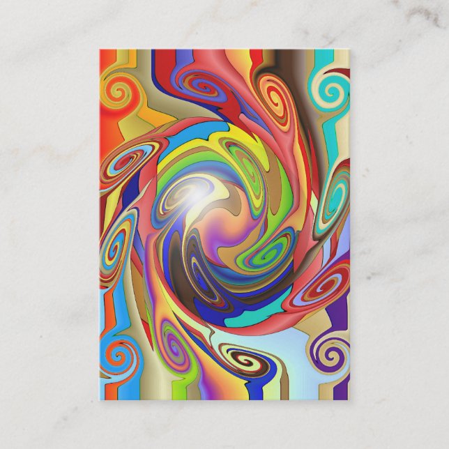 Cartão de visita da explosão (Frente)