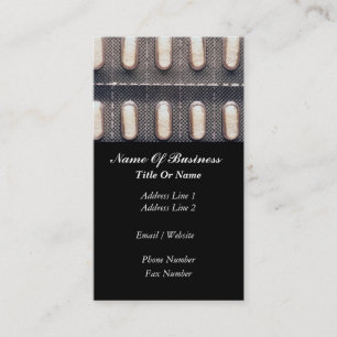 Cartão de visita da farmácia