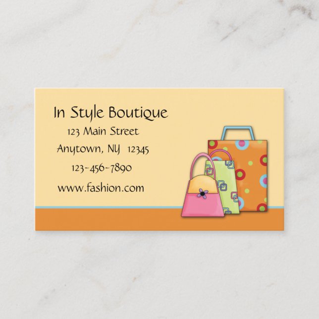 Cartão de visita da forma (Frente)