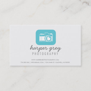 Cartão de visita da fotografia da ilustração