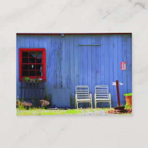 Cartão de visita da fotografia de cor