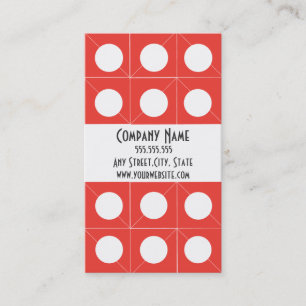 Cartão de visita da lealdade do cliente