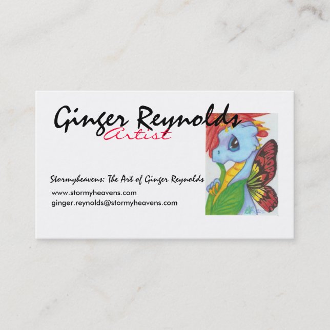 Cartão de visita da libélula dos azuis bebés (Frente)