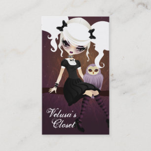 Cartão de visita da miséria de Velusa