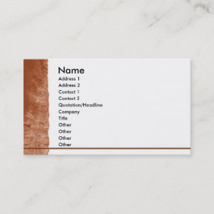 Cartão de visita da montanha