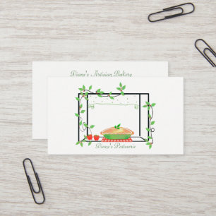 Cartão de visita da padaria