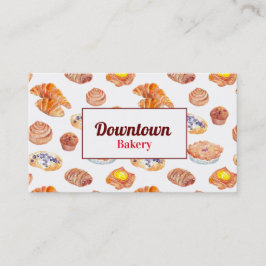 Cartão de visita da padaria