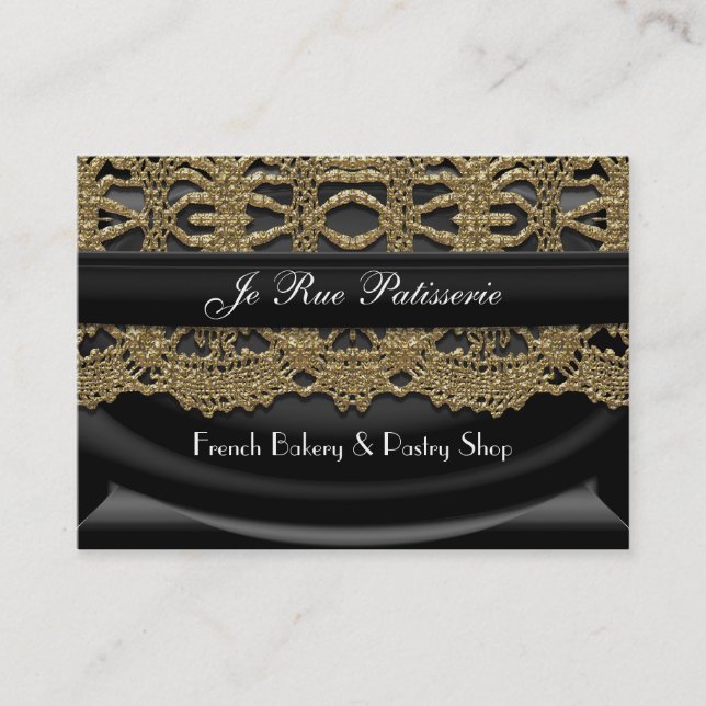 Cartão de visita da padaria de Auré (Frente)