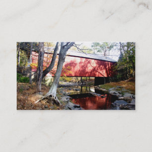 Cartão de visita da ponte coberta