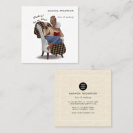 Cartão de visita da Praça da Moda de Bela Negra