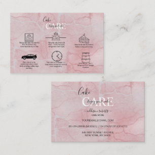 Cartão de visita da Praça de Cuidados Estéticos