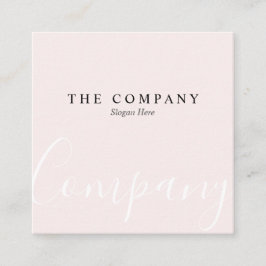 Cartão de visita da Praça de Paula Rosa Minimalist